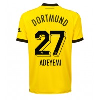 Pánský Fotbalový dres Borussia Dortmund Karim Adeyemi #27 2023-24 Domácí Krátký Rukáv